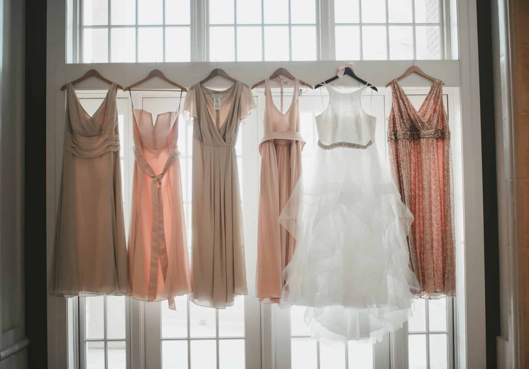 Blush and Blue Wedding - Just Marry Weddings - Brittany Wolford Photography - Wedding Wardrobe