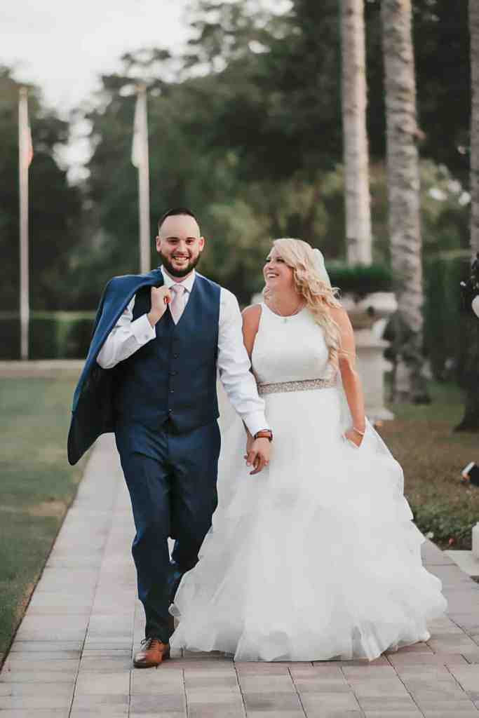 Blush and Blue Wedding - Just Marry Weddings - Brittany Wolford Photography - Portraits