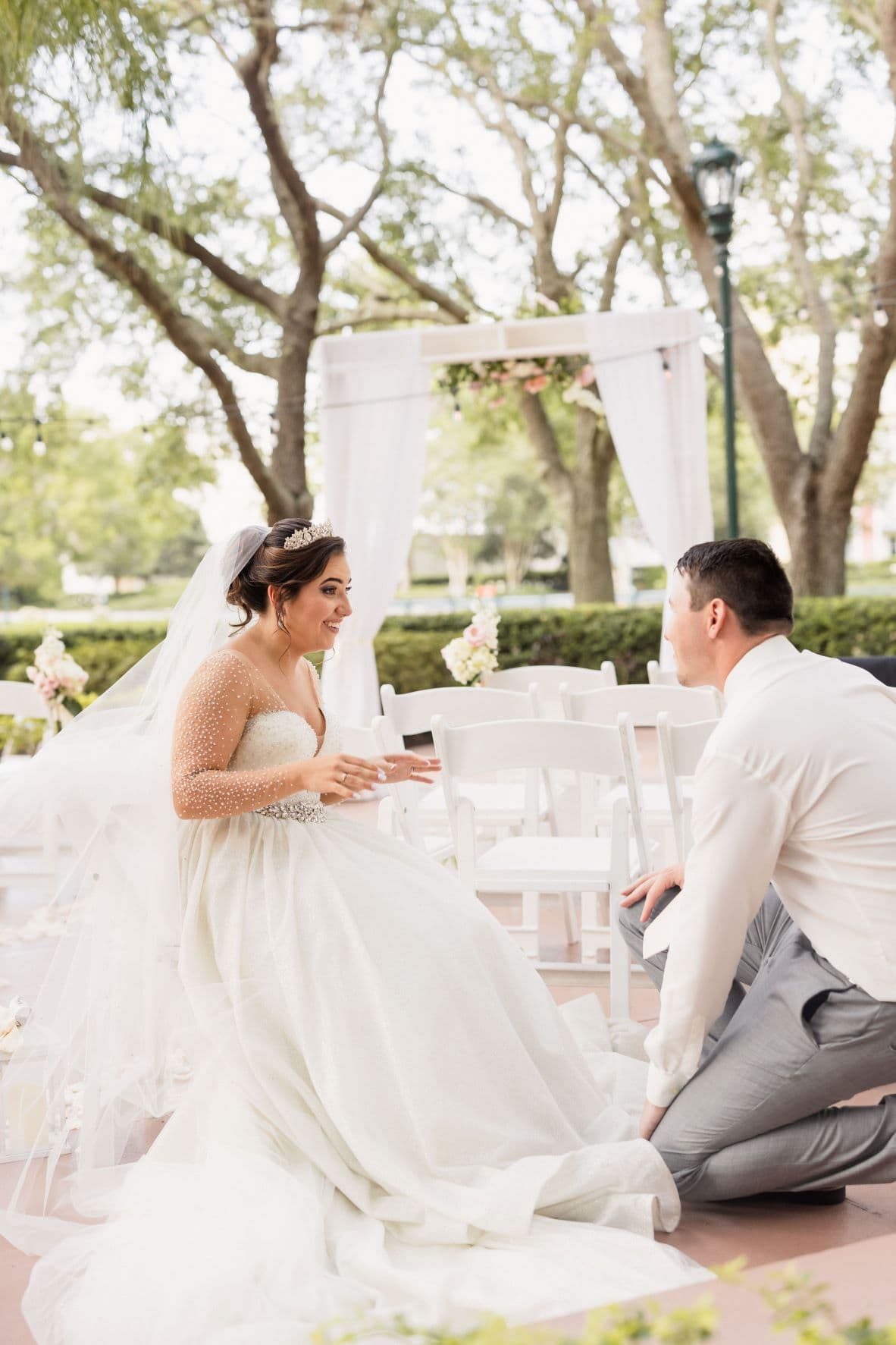 Blush and Gold Wedding - Just Marry Weddings - Allie and Joey Photography - Portraits