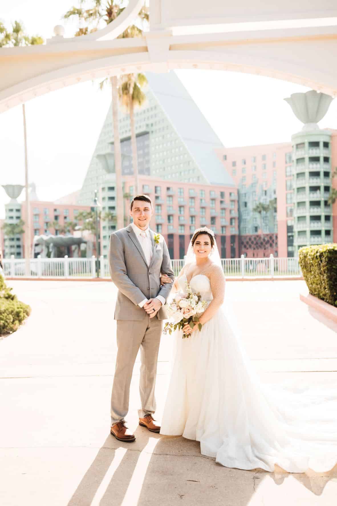 Blush and Gold Wedding - Just Marry Weddings - Allie and Joey Photography - Portraits
