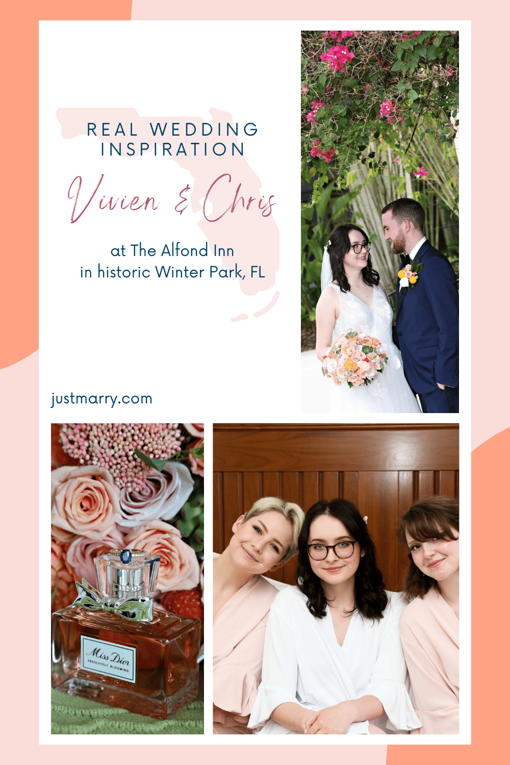 Florida Wedding - Just Marry Weddings - Regina Hyman Photography - Pinterest