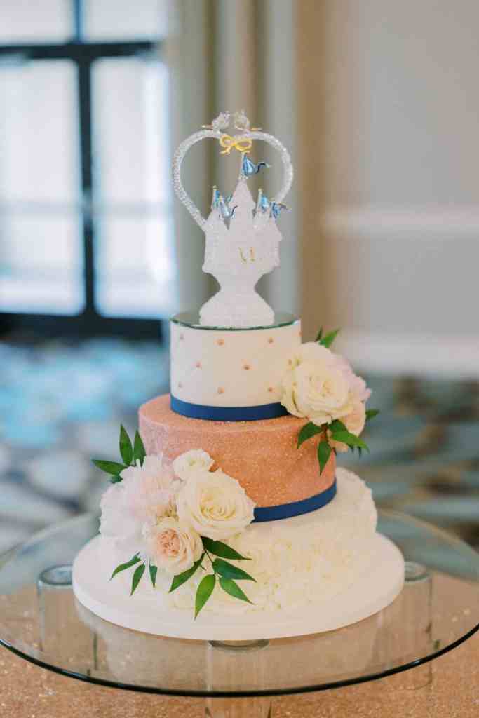 Orlando Wedding - Just Marry Weddings - Casie Marie Photography - Wedding Cake