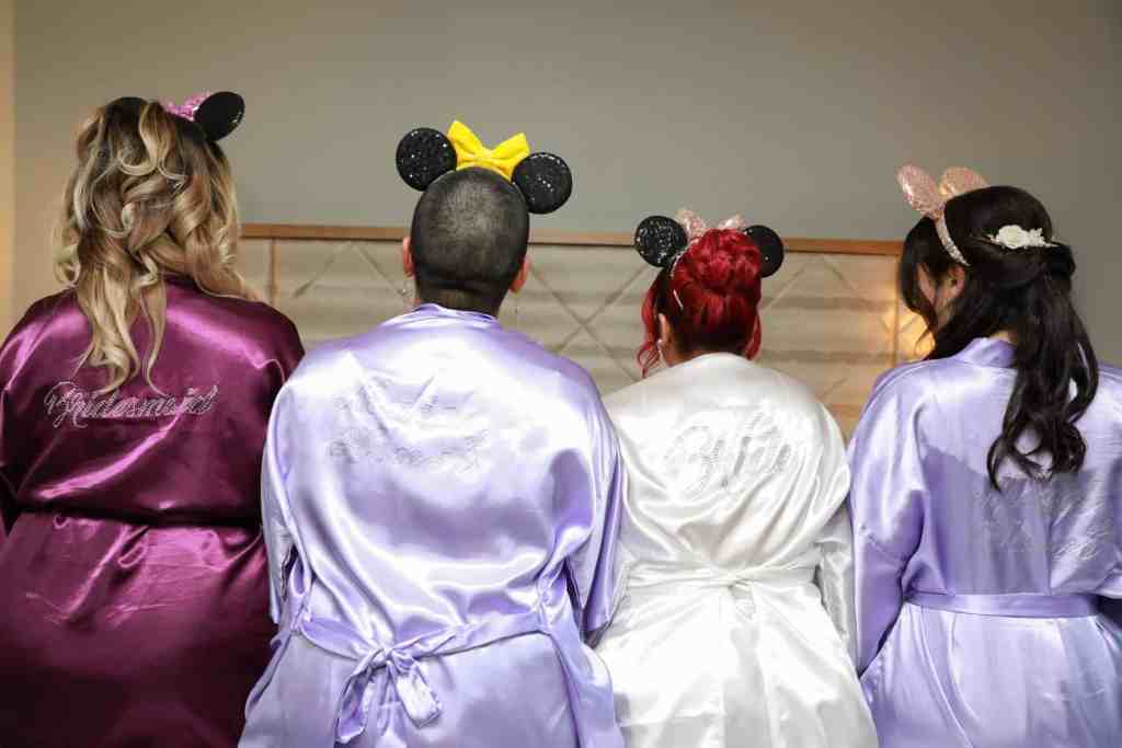 Swan Wedding - Just Marry Weddings - Live Happy Studio - Bride and Bridesmaids