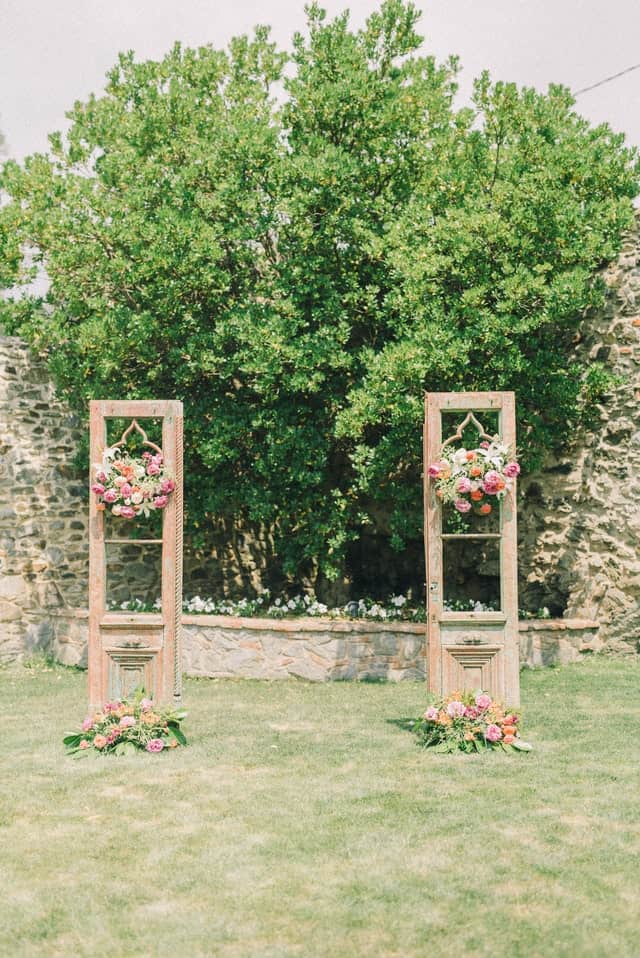 Wedding Backdrop Ideas - Just Marry Weddings - Wood Doors