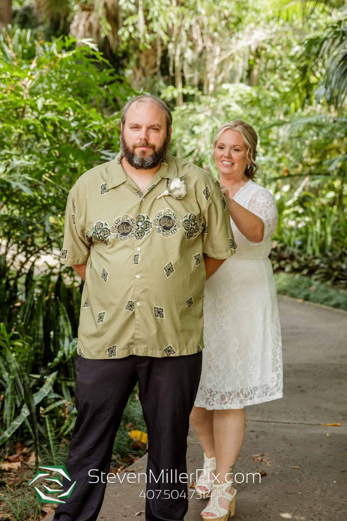 Leu Gardens Wedding - Just Marry Weddings - First Look
