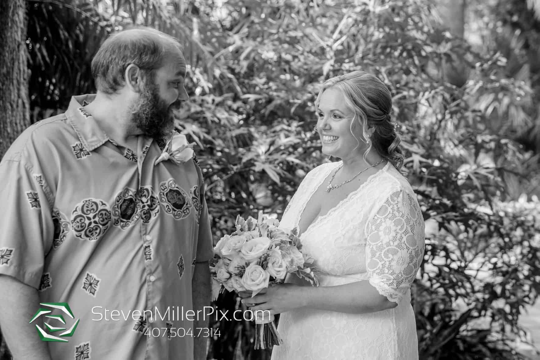 Leu Gardens Wedding - Just Marry Weddings - First Look