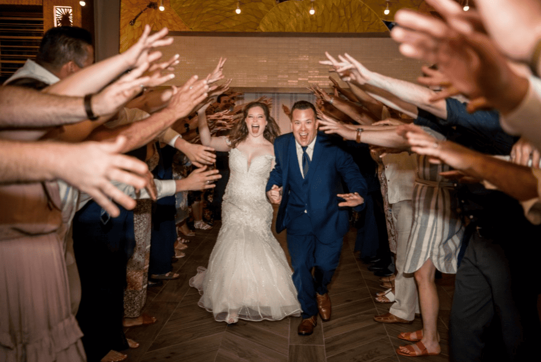 Boho Beach Wedding - Just Marry Weddings - Cricket's Photography - Exit