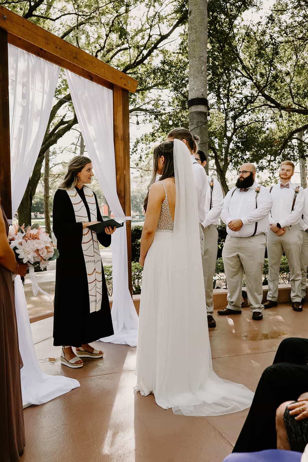 Terrace Wedding - Just Marry Weddings - Just Peachy Photography - Ceremony