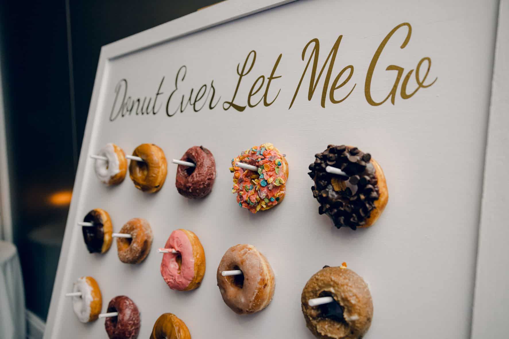 Blush Pink and Blue Wedding - Just Marry Weddings - Anna So Photography - Donuts