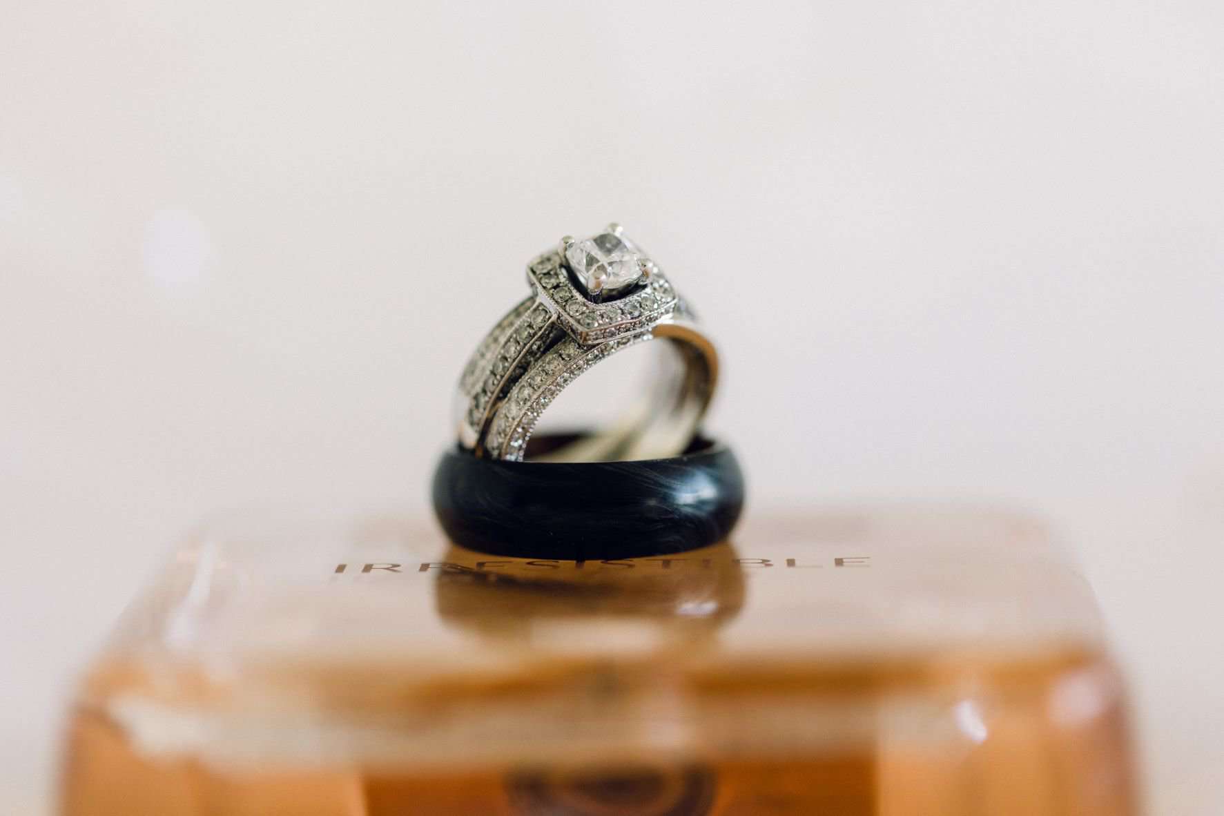 Blush Pink and Blue Wedding - Just Marry Weddings - Anna So Photography - Rings