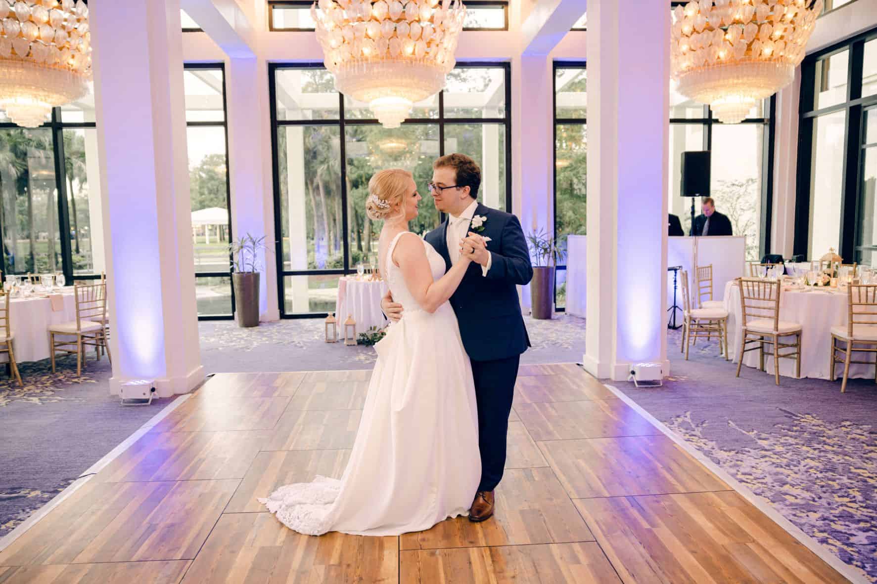 Blush Pink and Blue Wedding - Just Marry Weddings - Anna So Photography - First Dance
