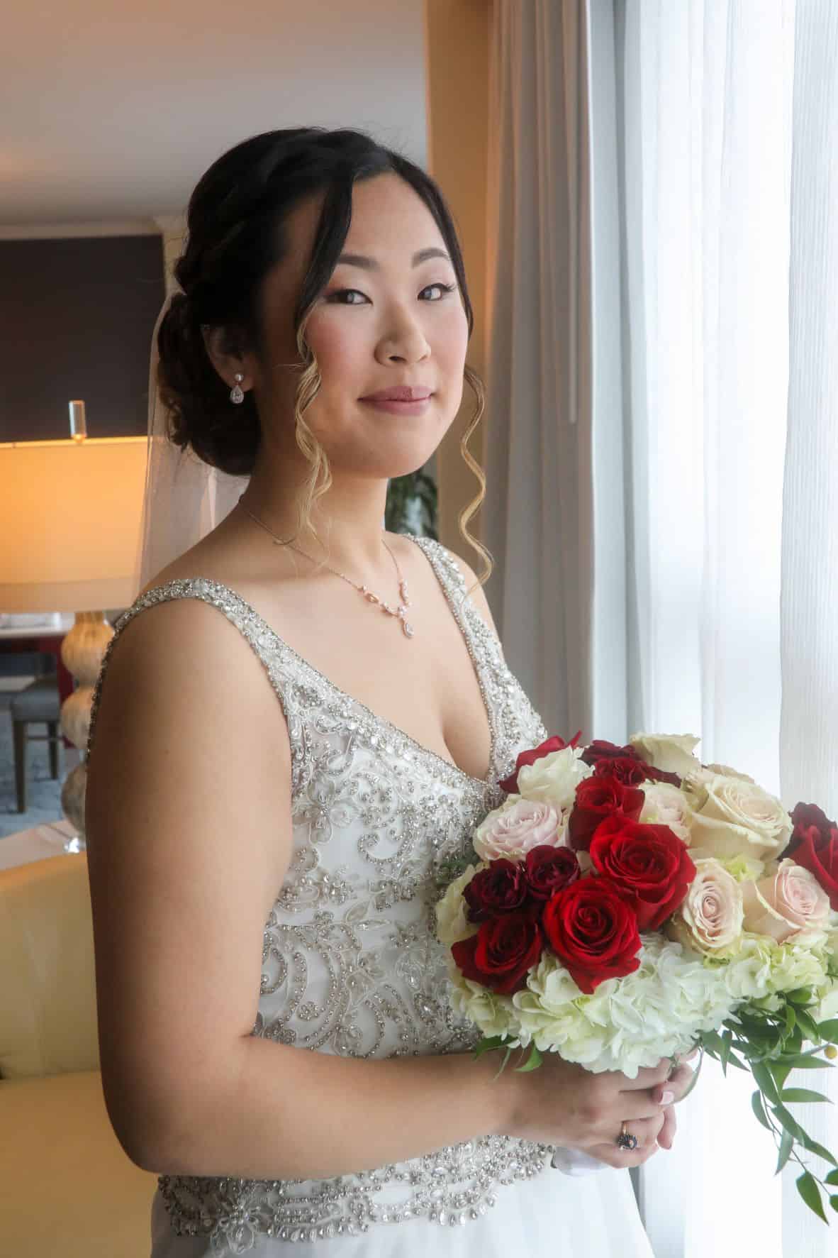 Burgundy and Blush Wedding - Just Marry Weddings - Chapman Photography - Portraits