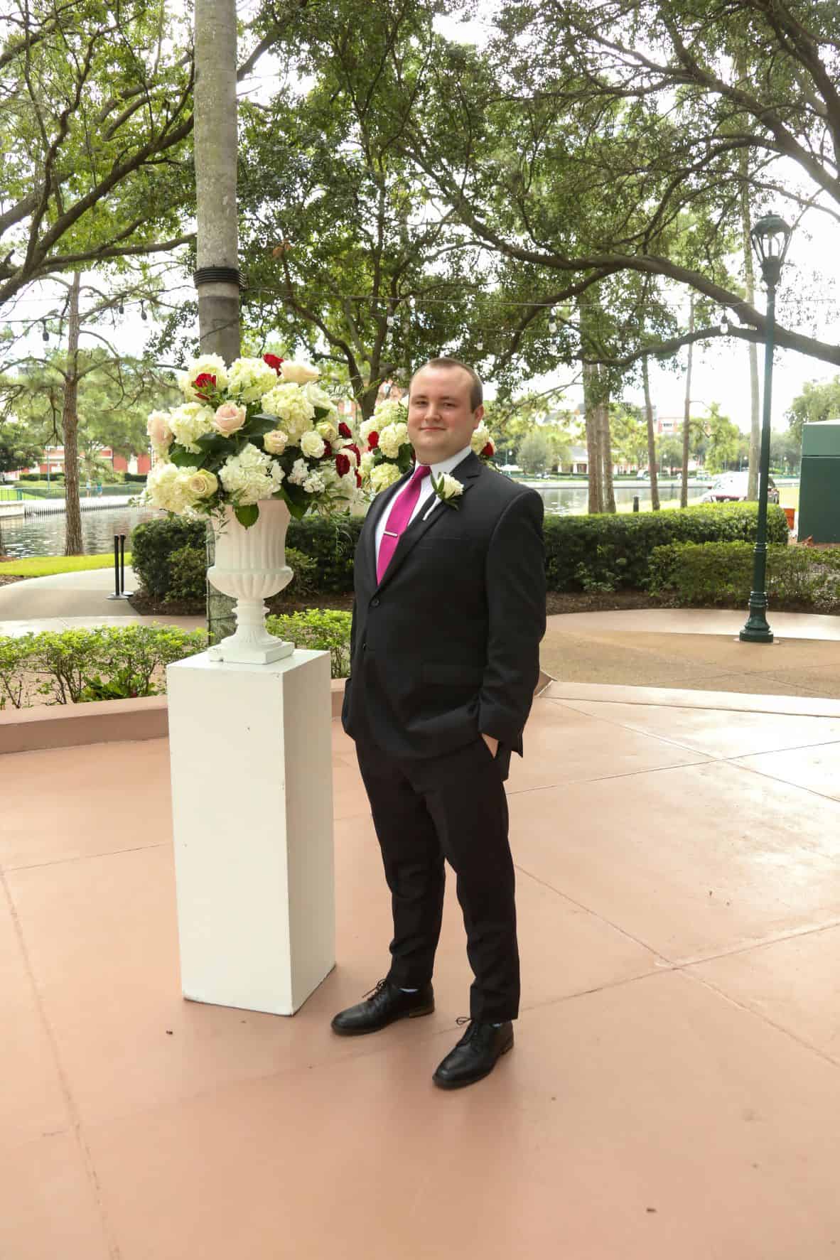 Burgundy and Blush Wedding - Just Marry Weddings - Chapman Photography - Ceremony