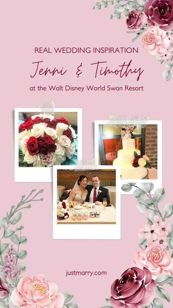 Burgundy and Blush Wedding - Just Marry Weddings - Chapman Photography - Pinterest Graphic