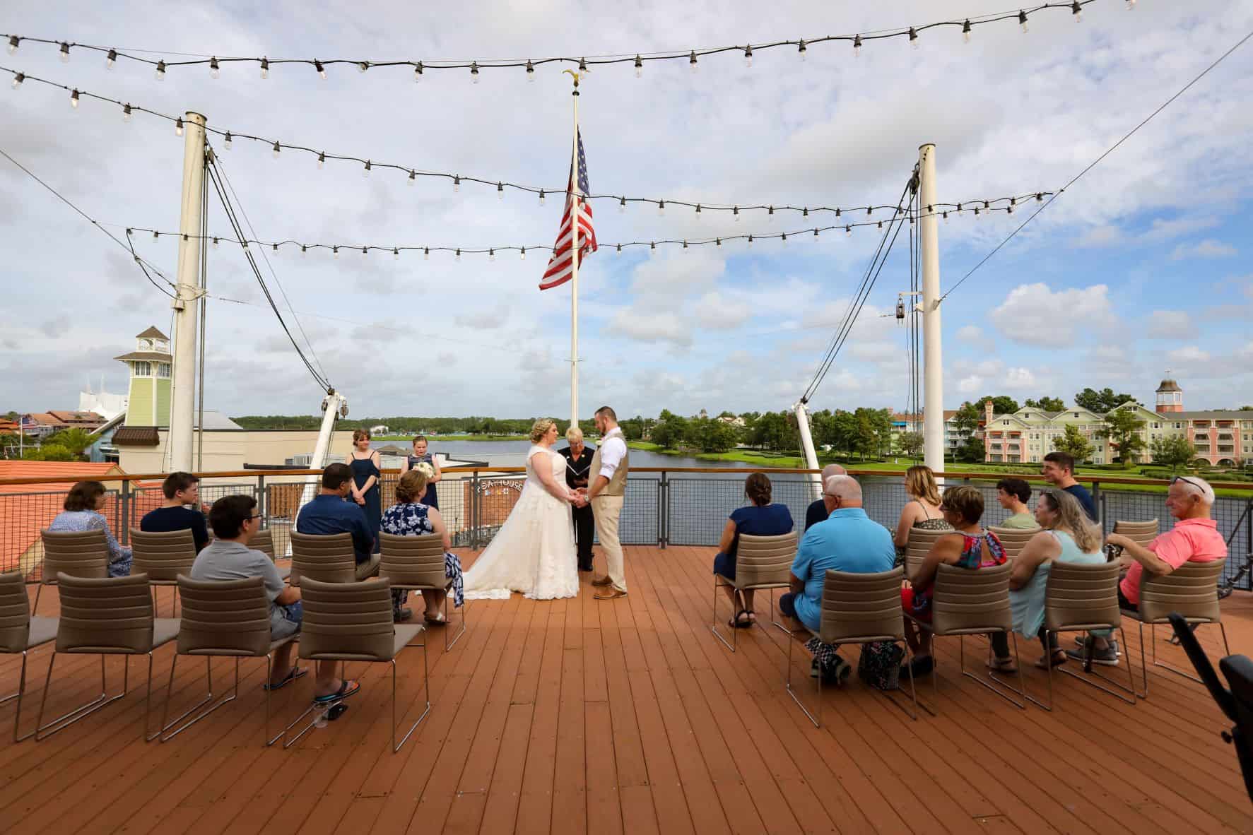 Disney Springs Wedding - Just Marry Weddings - Chapman Photography - Ceremony