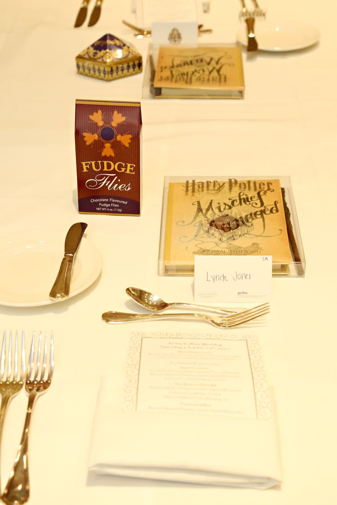 Harry Potter Themed Wedding - Just Marry Weddings - Regina Hyman Photography - Details