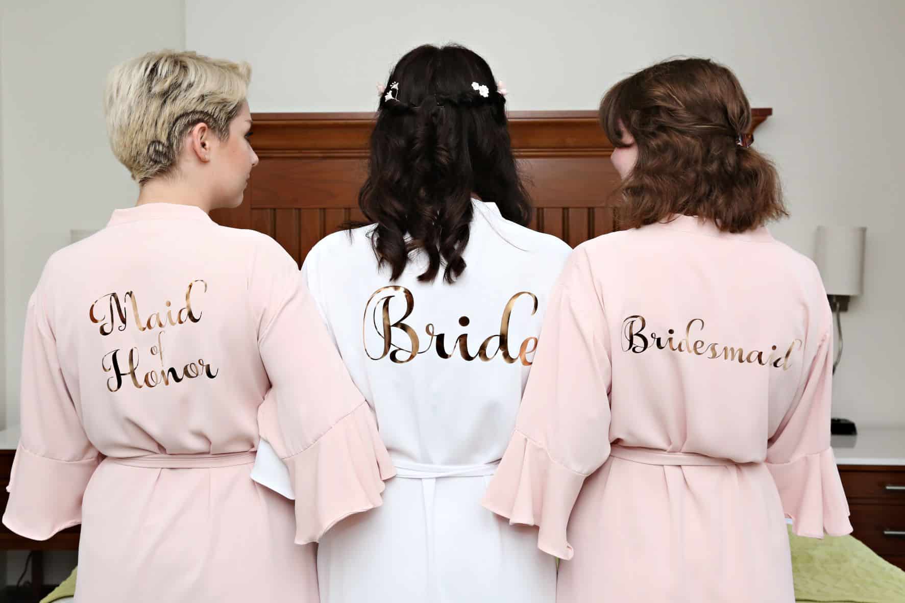 Unforgettable Wedding Gifts - Just Marry Weddings - Regina Hyman Photography - Bridesmaids Robes
