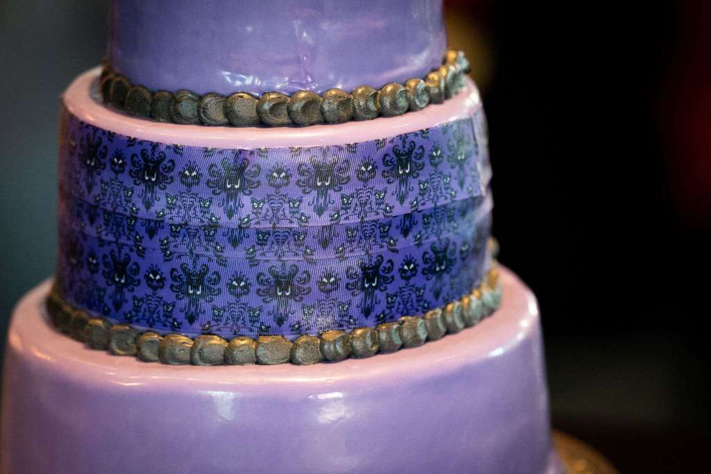 Haunted Mansion Wedding - Just Marry Weddings - Matt Jylha Photography - Cake Details