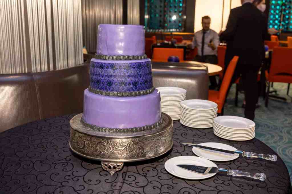 Haunted Mansion Wedding - Just Marry Weddings - Matt Jylha Photography - Wedding Cake