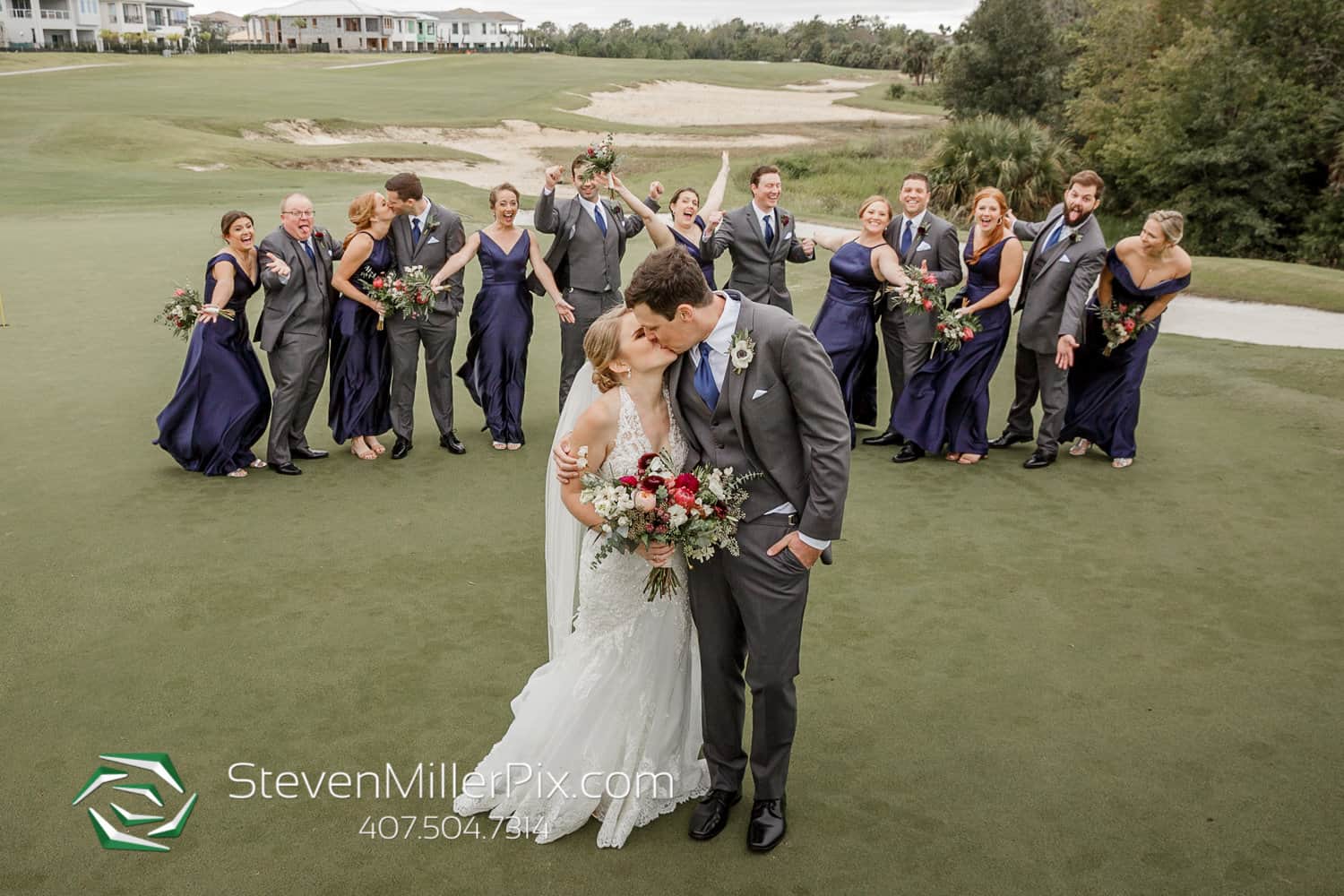 November Wedding - Just Marry Weddings - Steven Miller Photography - Wedding Party