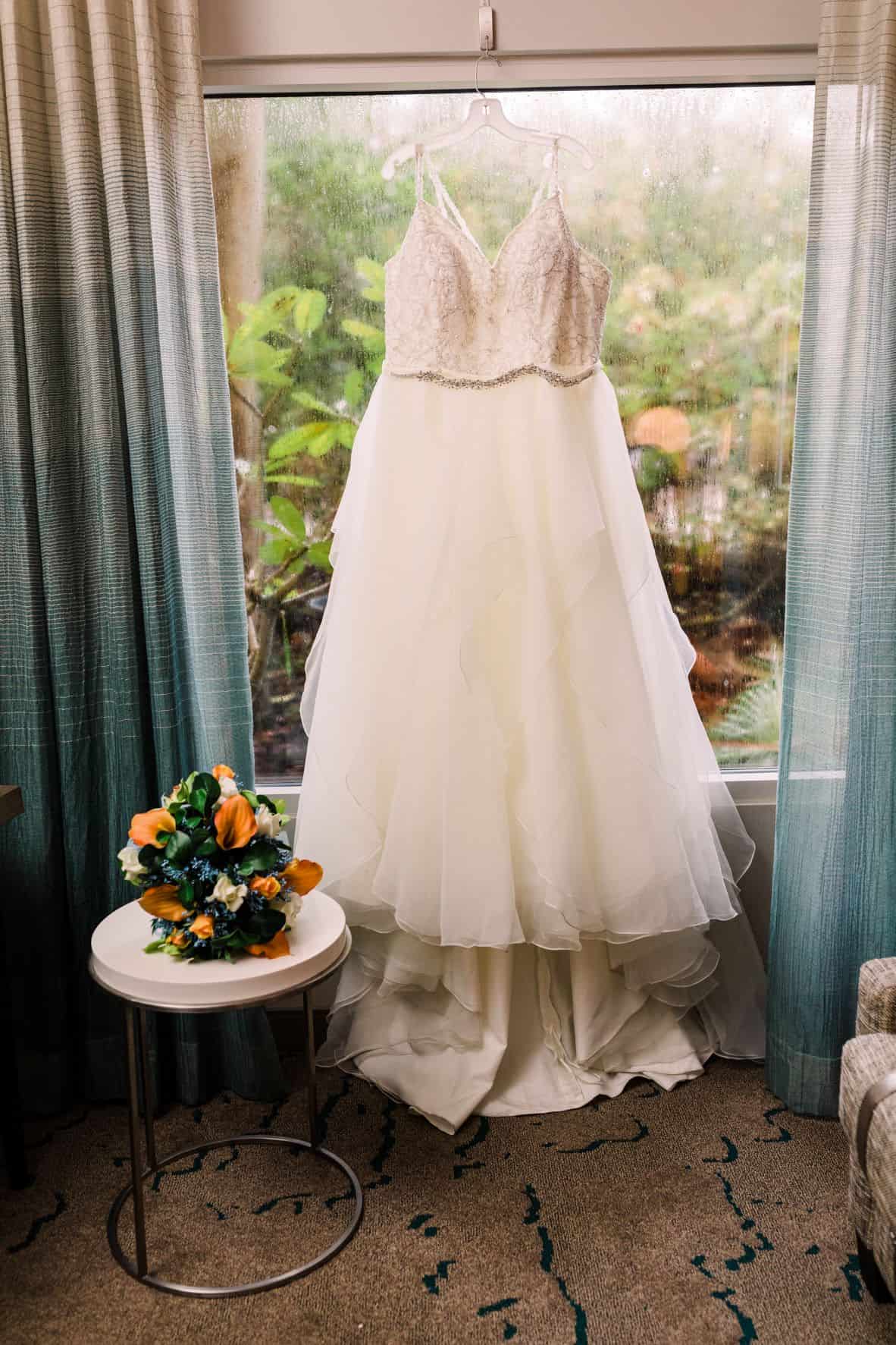 Universal Orlando Wedding - Just Marry Weddings - Anna So Photography - Wedding Dress