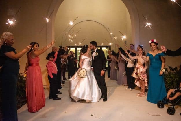Dusty Blue Wedding Theme - Just Marry Weddings - Adrianza Pictures - Reception Exit