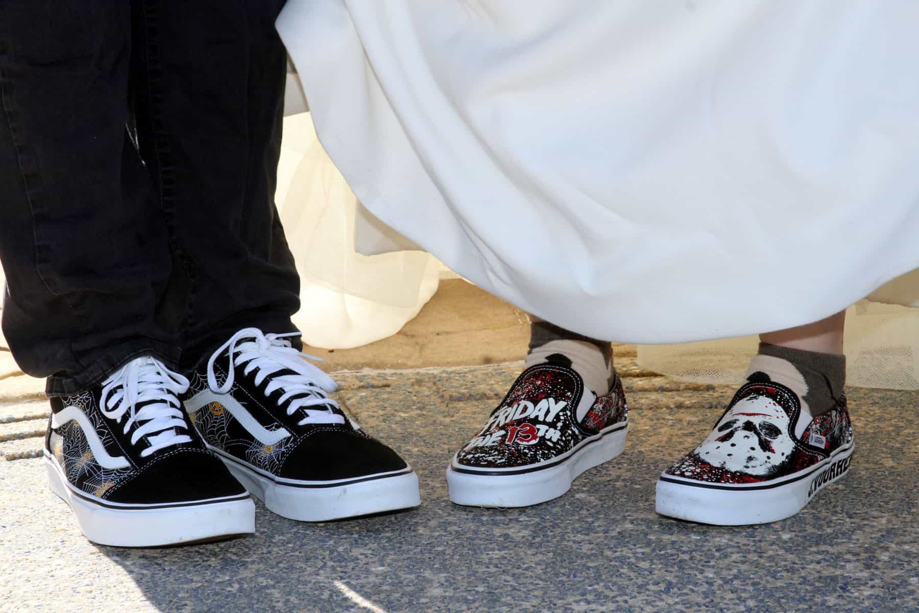 Gothic Wedding Theme - Just Marry Weddings - Ginger Midgett Photography - Wedding Shoes