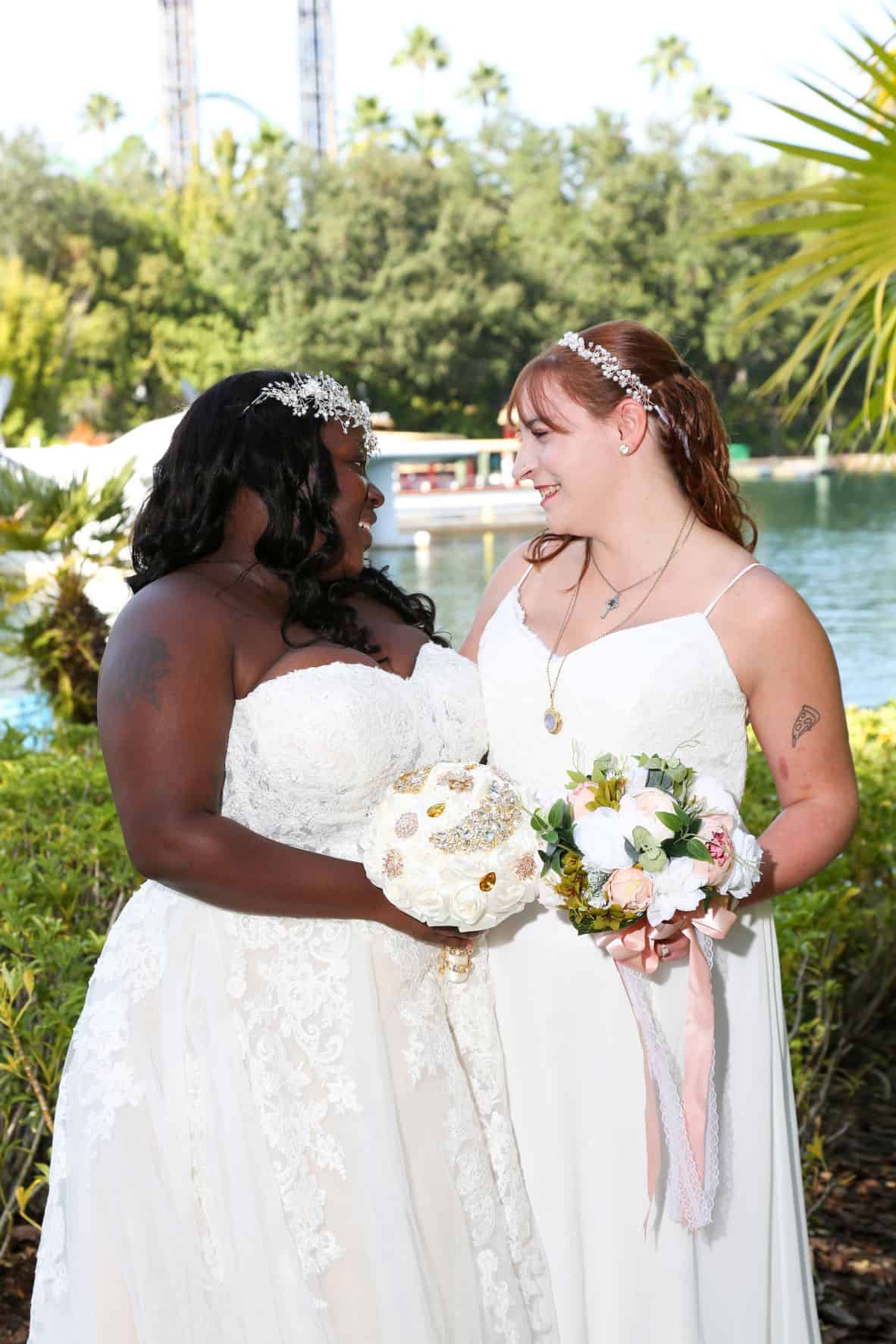Two Brides - Just Marry Weddings - Regina Hyman Photography - Portraits