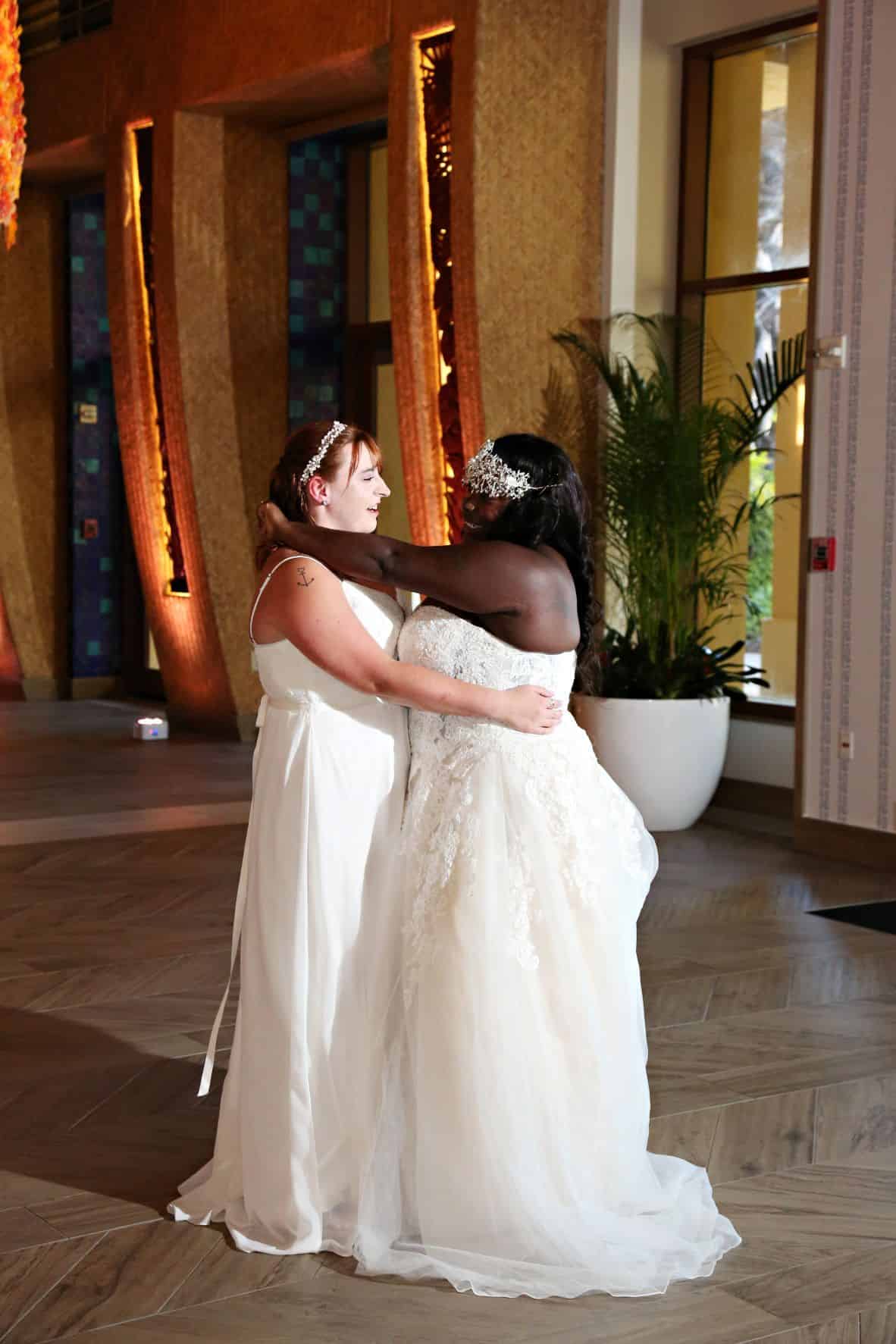 Two Brides - Just Marry Weddings - Regina Hyman Photography - First Dance