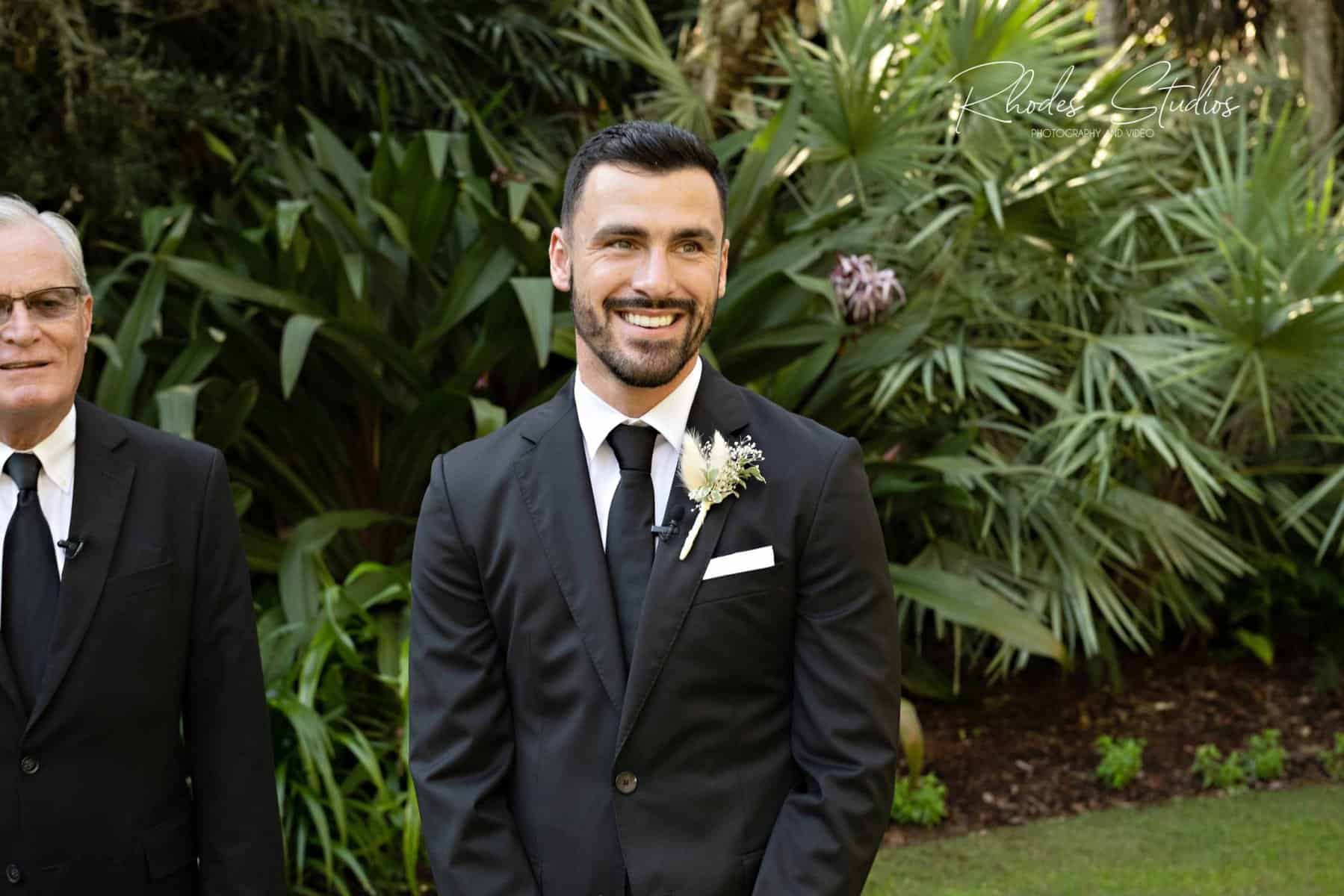 White Wedding Theme - Just Marry Weddings - Rhodes Studios - Groom