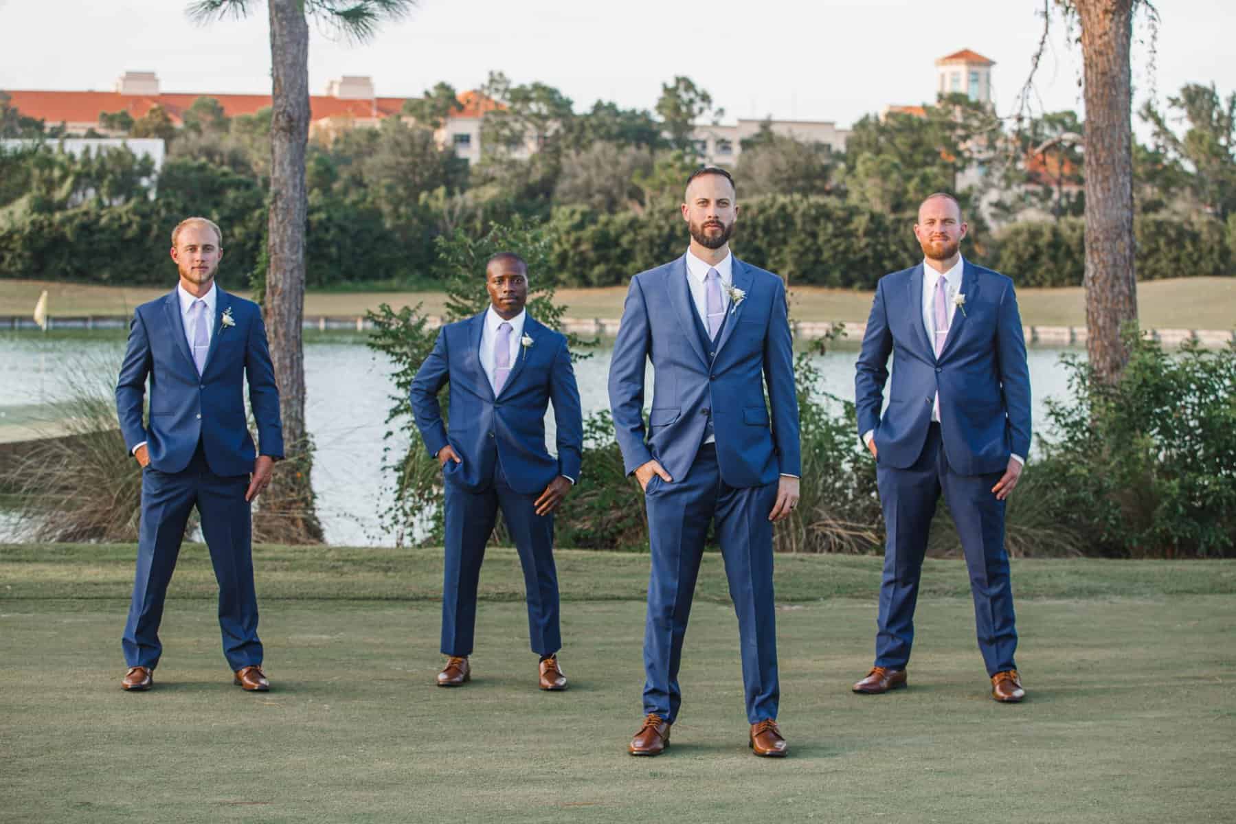 Golf Club Wedding - Just Marry Weddings - Sarah Dey Photography - Wedding Party Portraits
