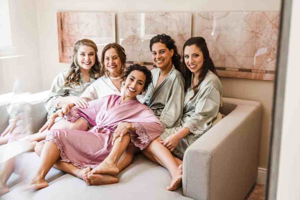Golf Club Wedding - Just Marry Weddings - Sarah Dey Photography - Bride and Bridesmaids
