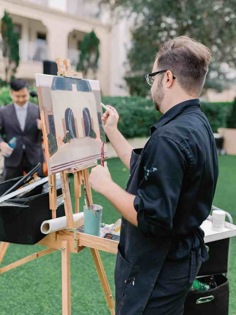 Live event painter