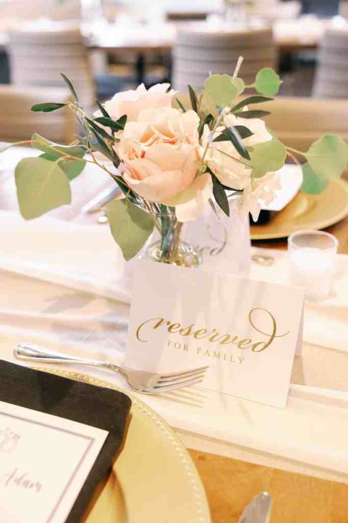 Disney World Wedding - Just Marry Wedding - Reception Decor