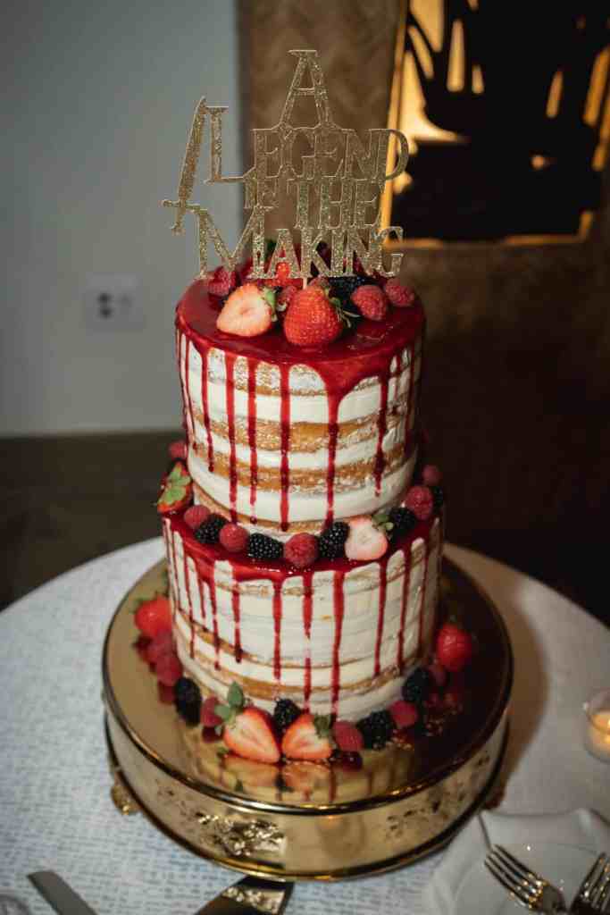 Nerdy Wedding - Just Marry Weddings - Nova Imagery - Wedding Cake