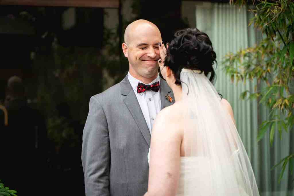 Nerdy Wedding - Just Marry Weddings - Nova Imagery - First Look