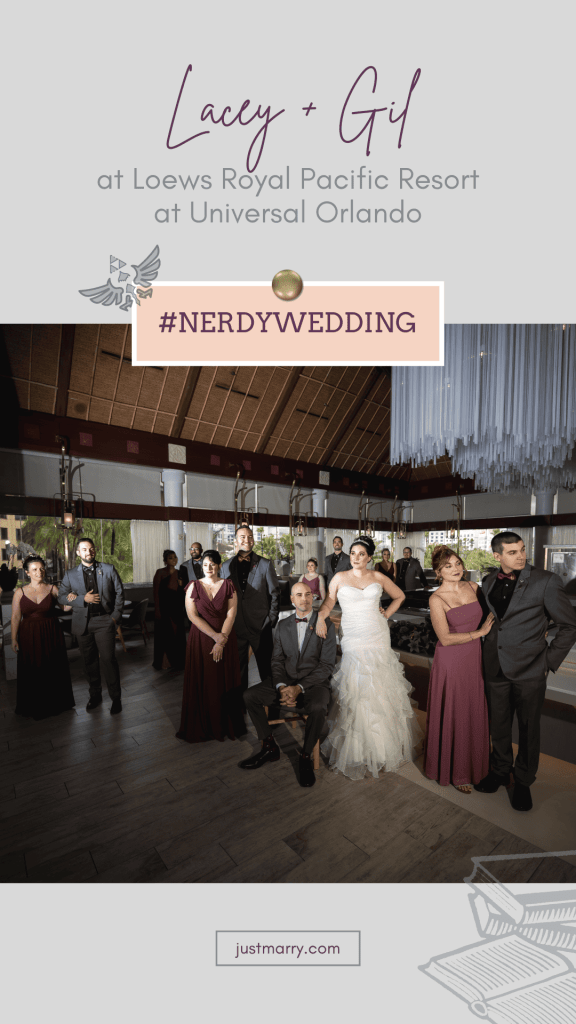Nerdy Wedding - Just Marry Weddings - Pinterest Pin - Nova Imagery