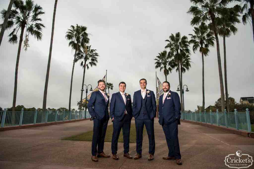 Blush and Navy Wedding - Just Marry Weddings - Cricket's Photo and Cinema - Groom and Groomsmen
