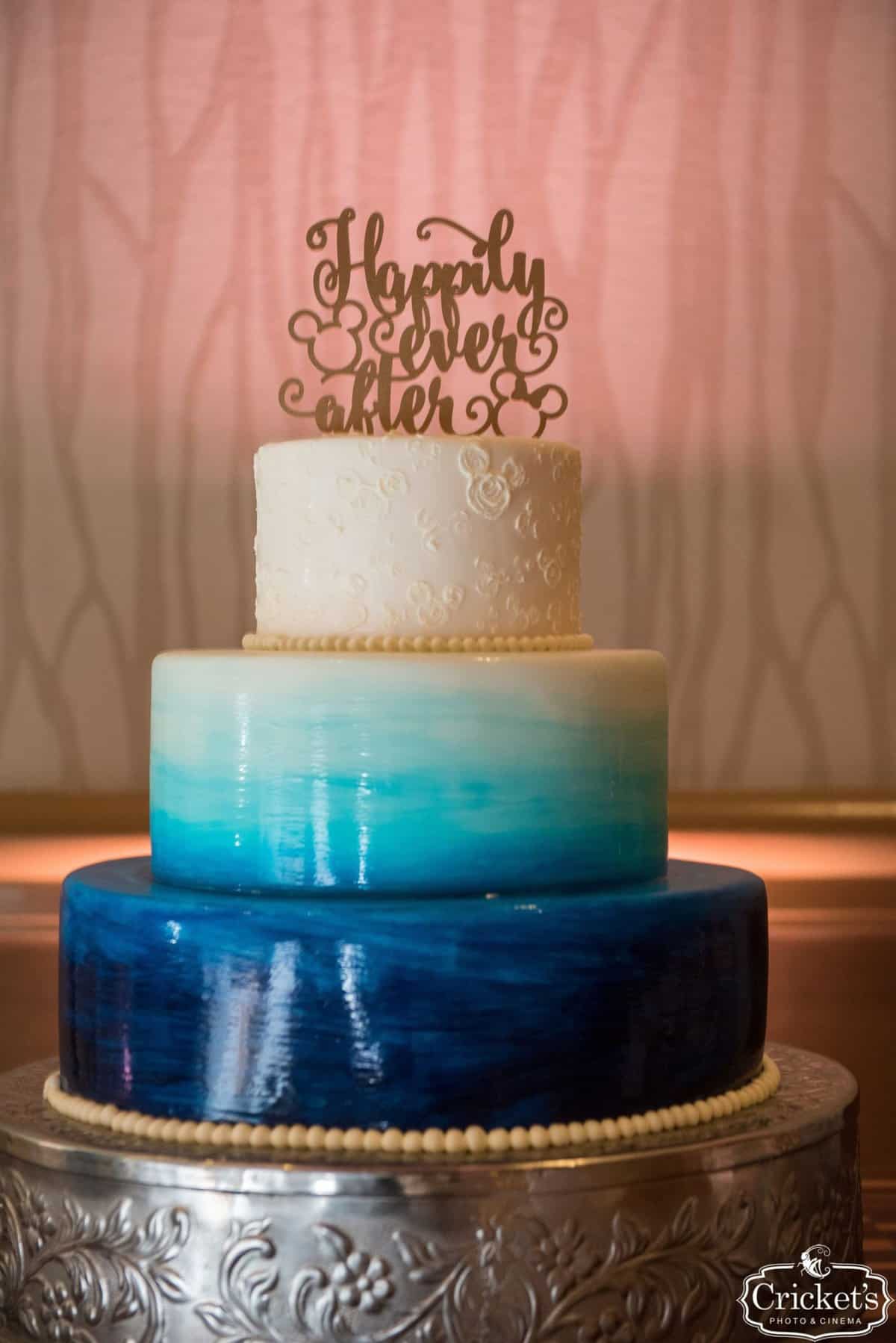 Blush and Navy Wedding - Just Marry Weddings - Cricket's Photo and Cinema - Wedding Cake