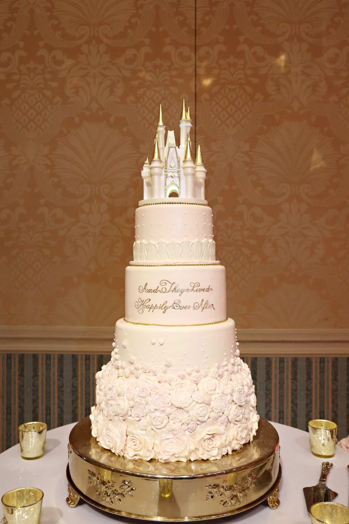 Disney Vow Renewal - Just Marry Weddings - Caldwell Photography - Wedding Cake
