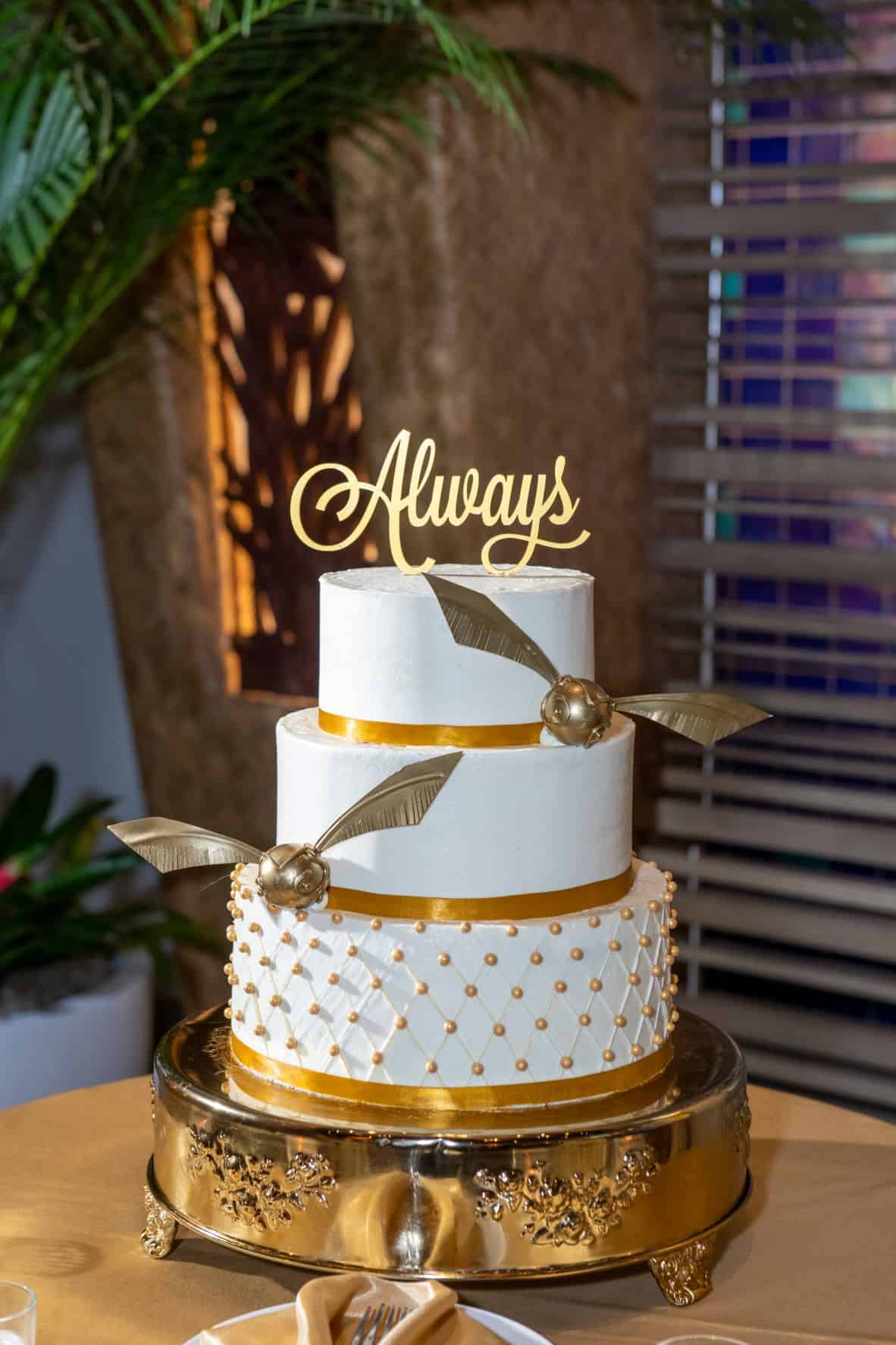Harry Potter Themed Wedding - Wedding Cake