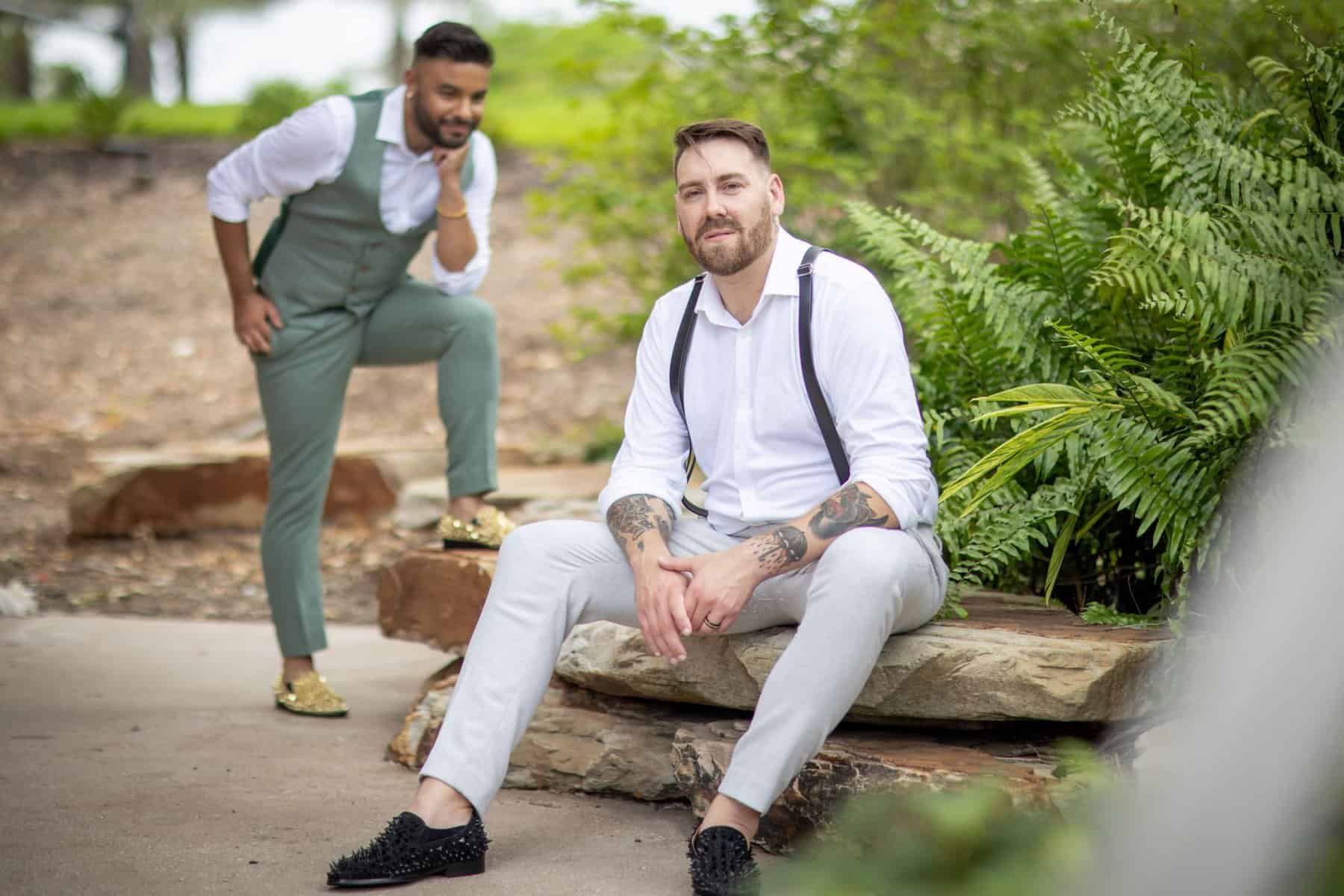 Mr and Mr - Just Marry Weddings - PB&J Studios - Portraits