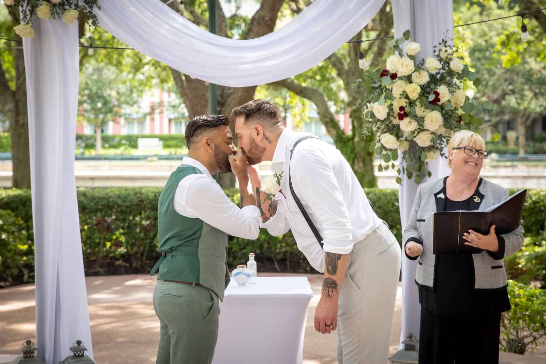 Mr and Mr - Just Marry Weddings - PB&J Studios - Ceremony
