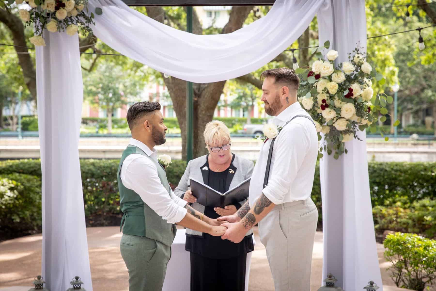Mr and Mr - Just Marry Weddings - PB&J Studios - Ceremony