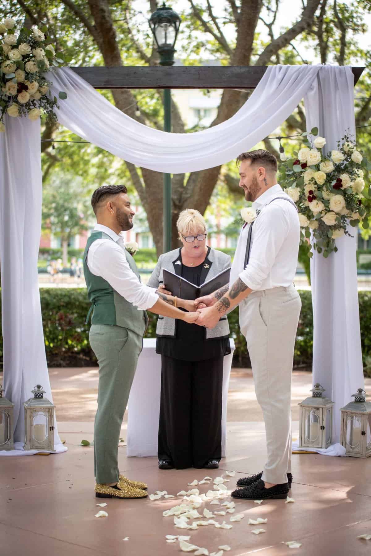 Mr and Mr - Just Marry Weddings - PB&J Studios - Ceremony