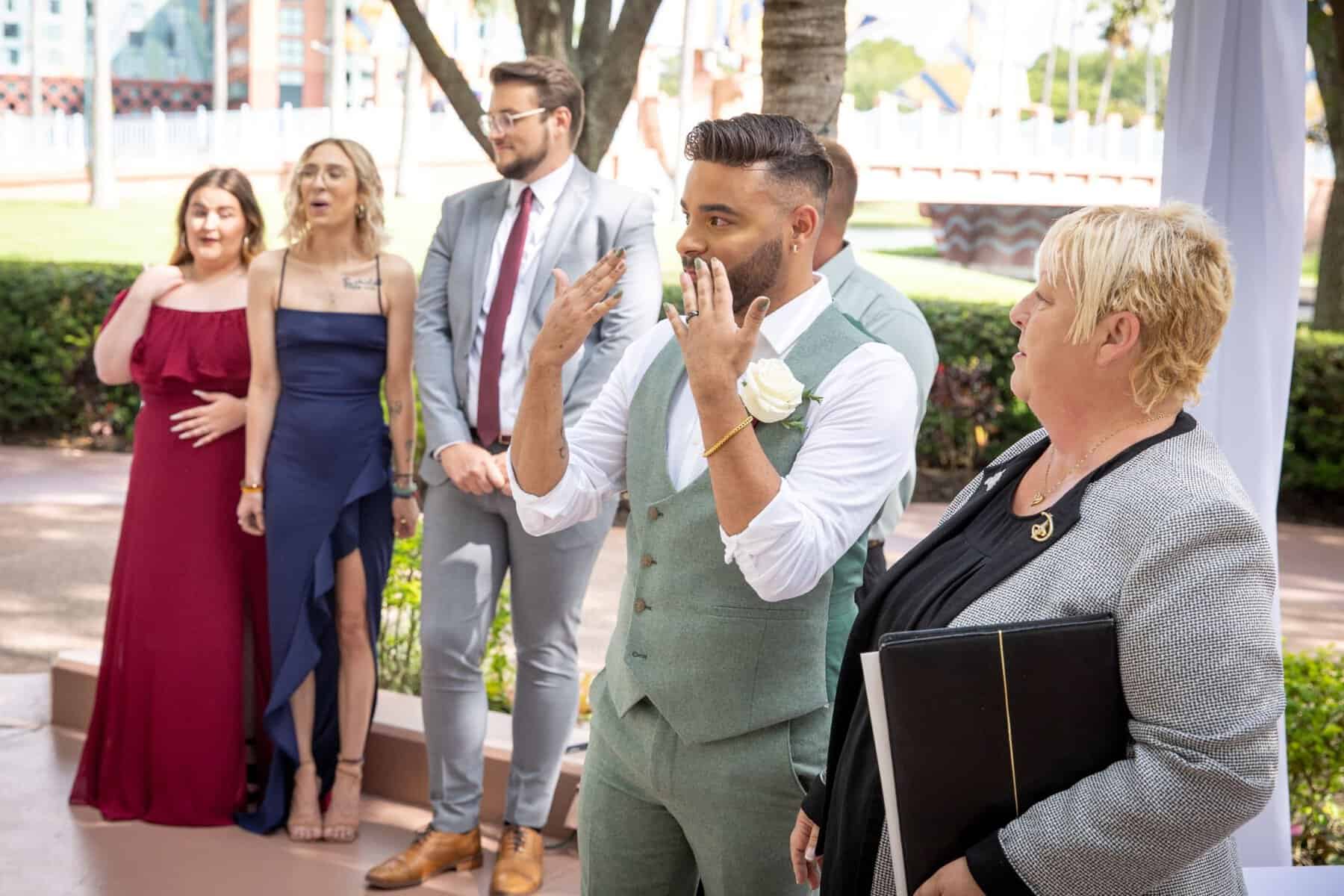 Mr and Mr - Just Marry Weddings - PB&J Studios - Ceremony
