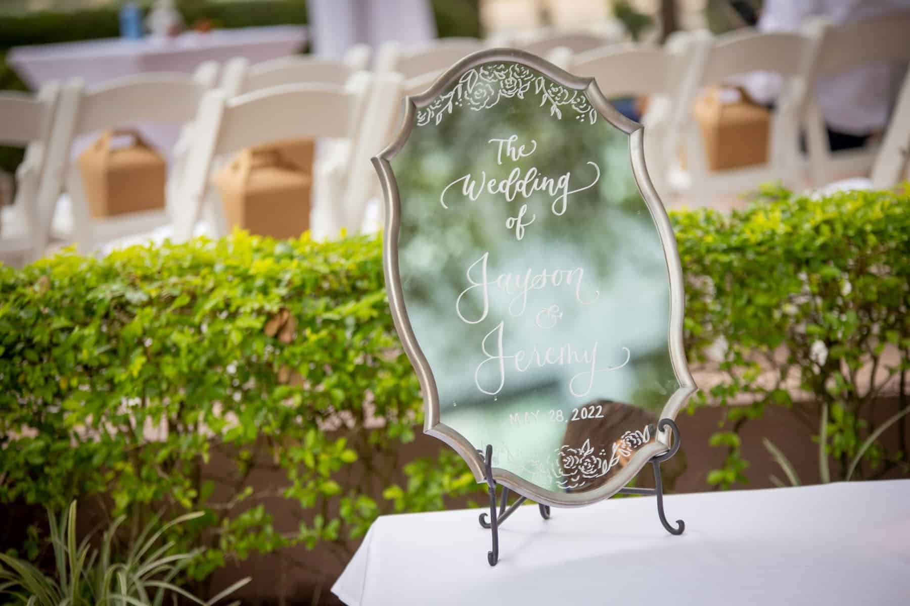 Mr and Mr - Just Marry Weddings - PB&J Studios - Details