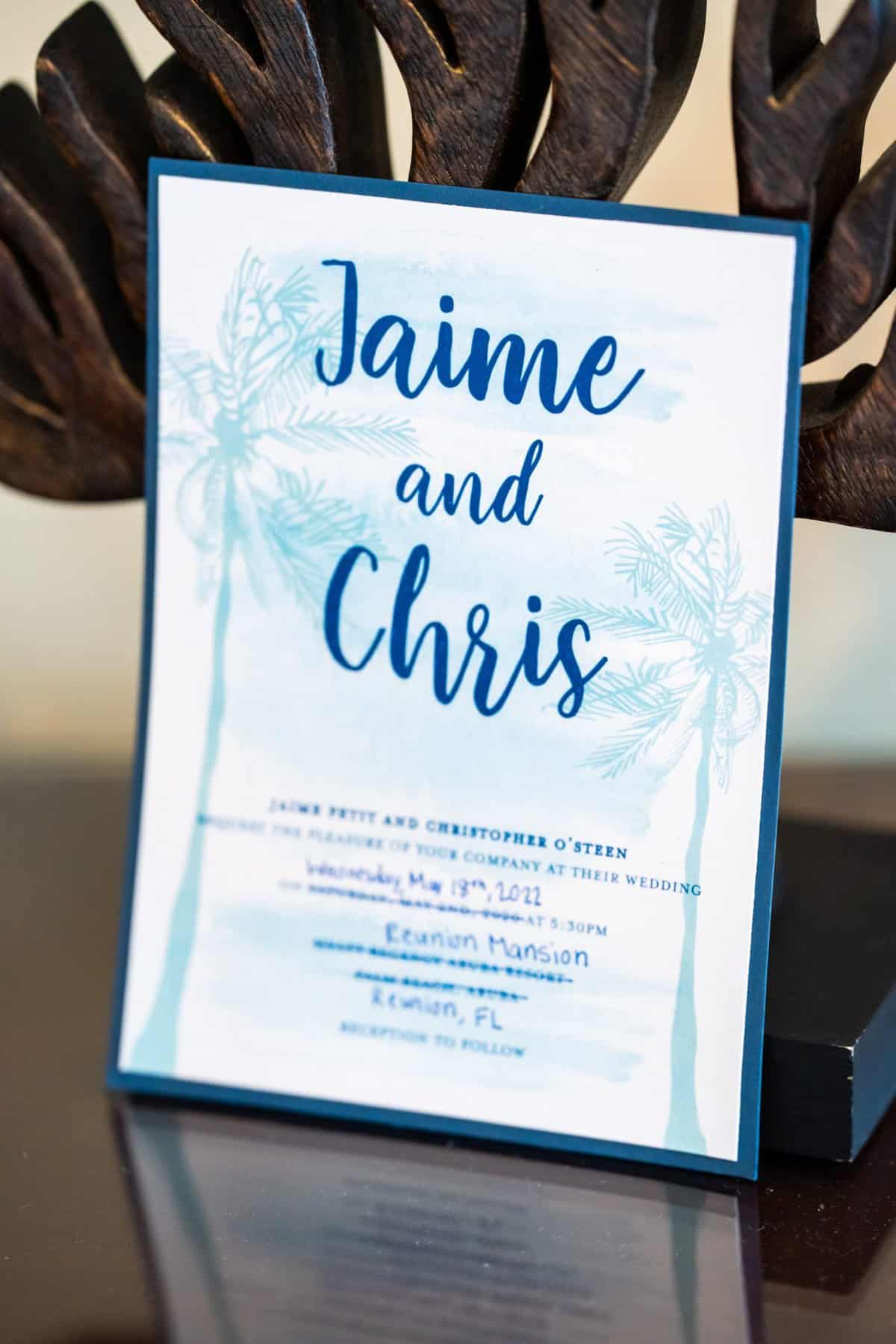 Mansion Wedding - Just Marry Weddings - Matt Jylha Photography - Stationery