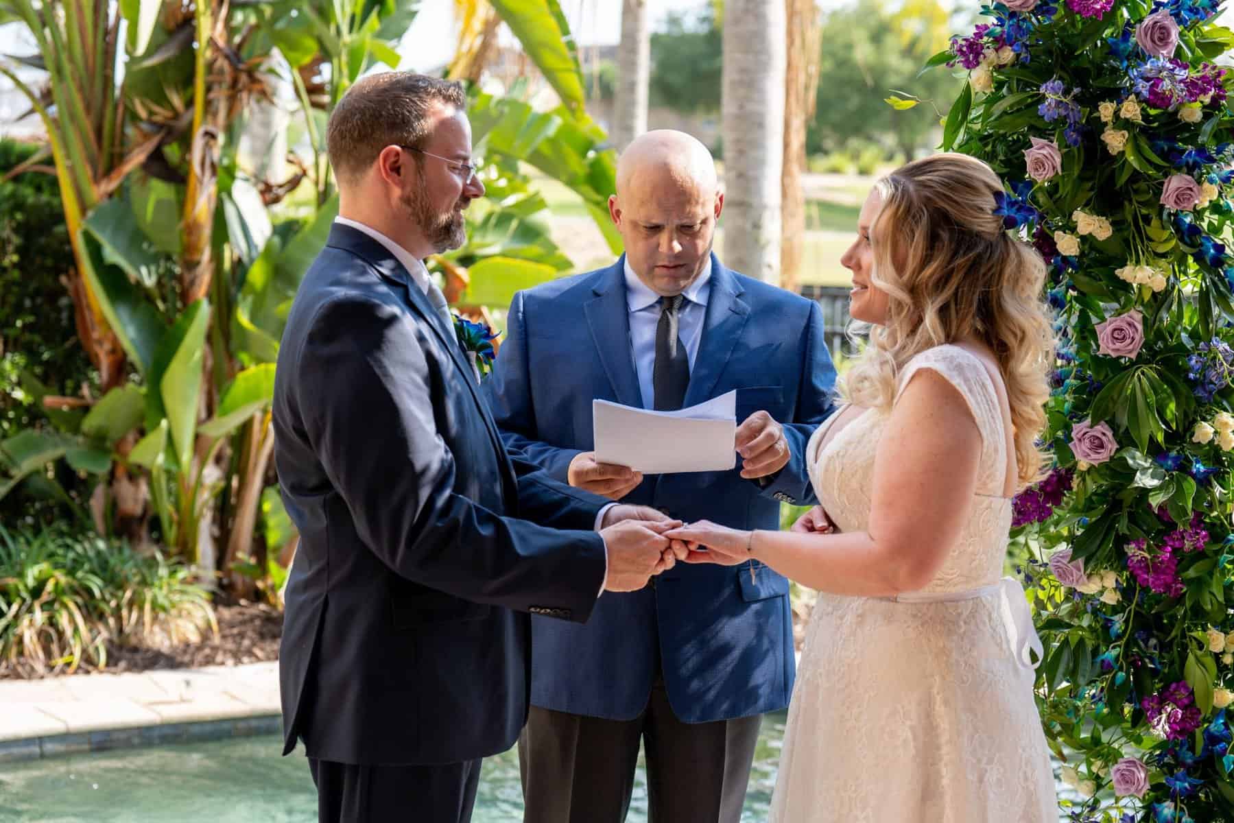 Mansion Wedding - Just Marry Weddings - Matt Ceremony