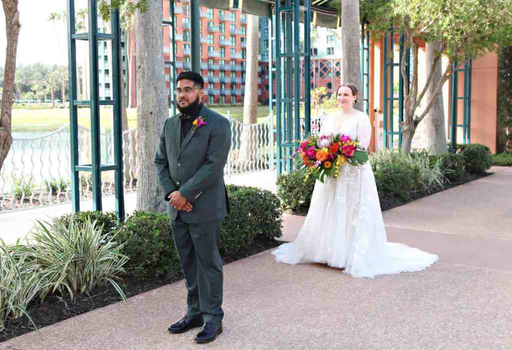 Multicultural Wedding - Just Marry Weddings - Regina Hyman Photography - First Look